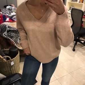 Light pink knit sweater